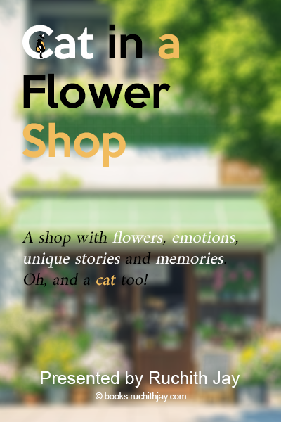 Cat in a Flower Shop